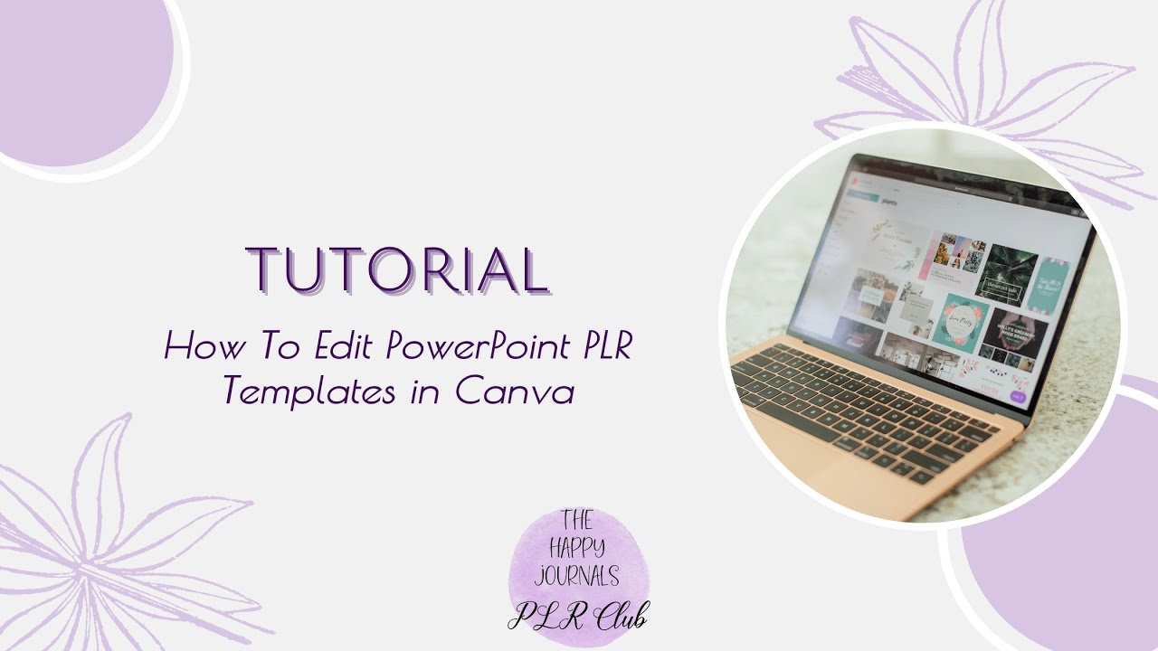 How To Edit PowerPoint PLR Templates in Canva