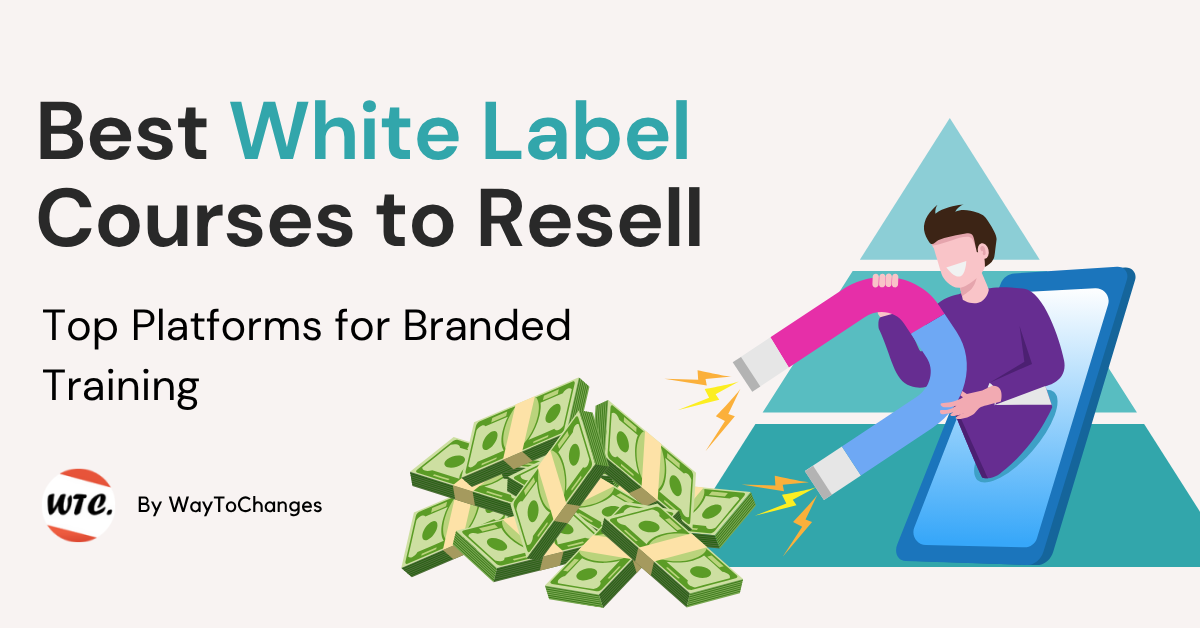 best white courses to resell