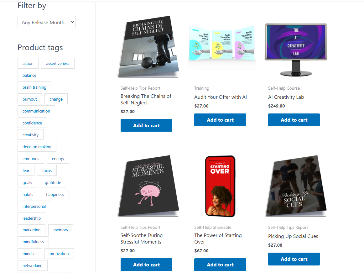 tools for motivation products